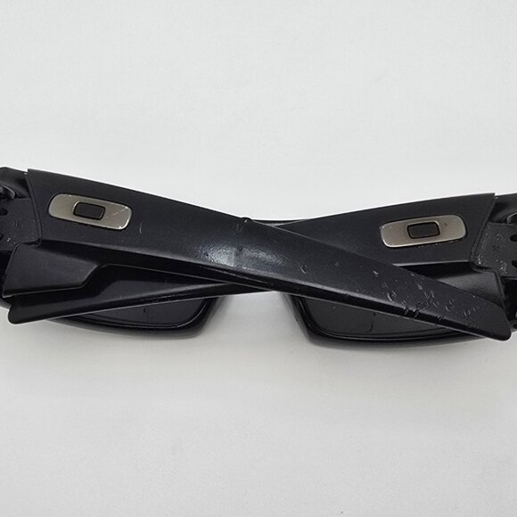 Oakley 03-473 Gascan Matte Black Frame Grey Lens Special Issue Sunglasses 60mm - Picture 10 of 14